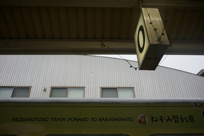 鉄道乗車記録の写真:乗車した列車(外観)(18)        「JR西日本 キハ40 2094
ネズミの男列車」