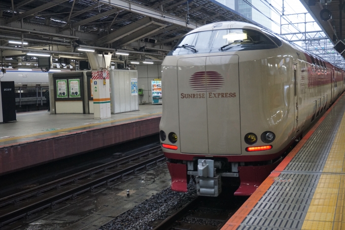 鉄道乗車記録の写真:乗車した列車(外観)(40)        「JR東海 クハネ285-3003」