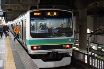 上野駅から北千住駅:鉄道乗車記録の写真