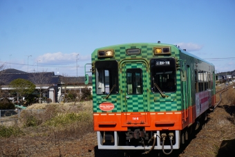 益子駅から真岡駅の乗車記録(乗りつぶし)写真