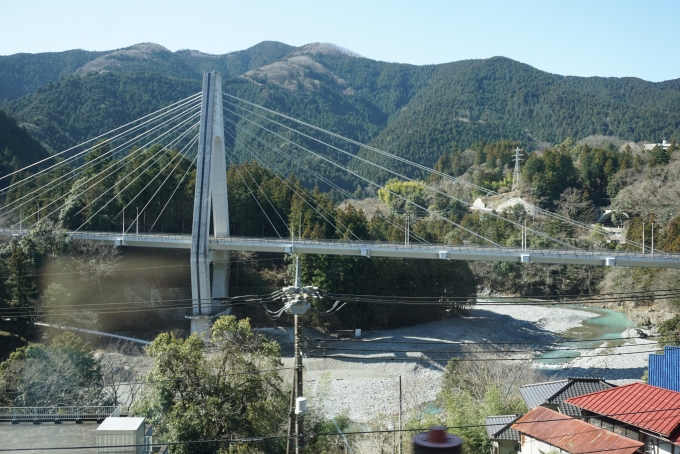 鉄道乗車記録の写真:車窓・風景(12)        「奥多摩大橋」