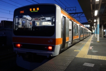 府中本町駅から南越谷駅の乗車記録(乗りつぶし)写真