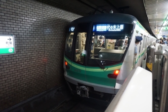 北千住駅から西日暮里駅の乗車記録(乗りつぶし)写真