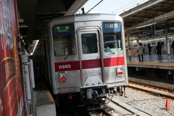 池袋駅から成増駅の乗車記録(乗りつぶし)写真