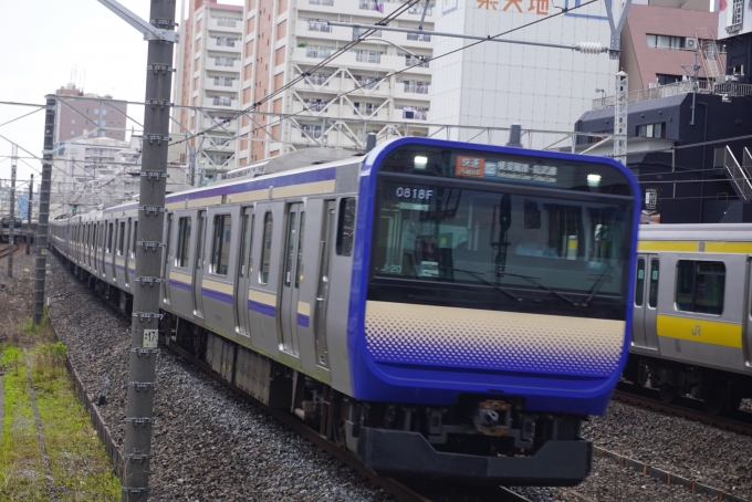 鉄道乗車記録の写真:乗車した列車(外観)(1)        「JR東日本 クハE234-1120」