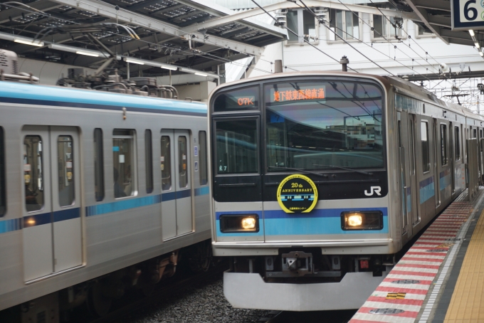 鉄道乗車記録の写真:乗車した列車(外観)(4)        「JR東日本 クハE231-807」