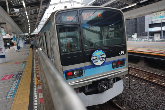 鉄道乗車記録の写真:乗車した列車(外観)(5)        「JR東日本 クハE230-807」