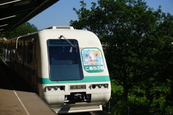 女子大駅からユーカリが丘駅の乗車記録(乗りつぶし)写真