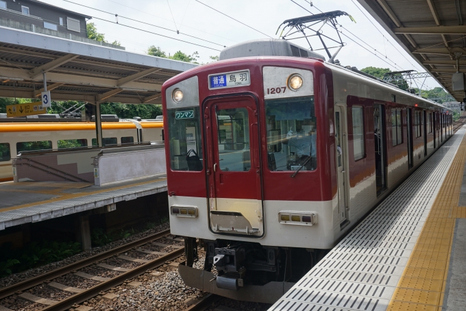 鉄道乗車記録の写真:乗車した列車(外観)(11)        「近畿日本鉄道 1207」