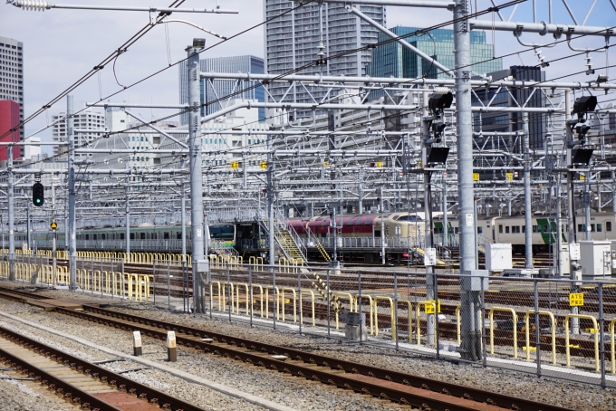 鉄道乗車記録の写真:旅の思い出(2)        「京浜東北線のホームから見た風景」