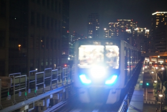 竹芝駅から新橋駅の乗車記録(乗りつぶし)写真