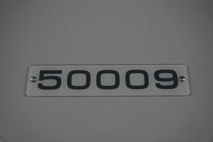 鉄道乗車記録の写真:車両銘板(2)        「東武鉄道 50009」