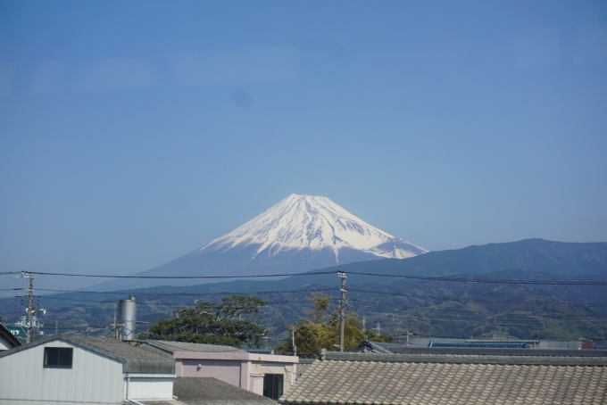 鉄道乗車記録の写真:車窓・風景(5)        「富士山」