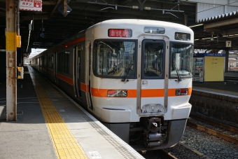 豊橋駅から金山駅の乗車記録(乗りつぶし)写真
