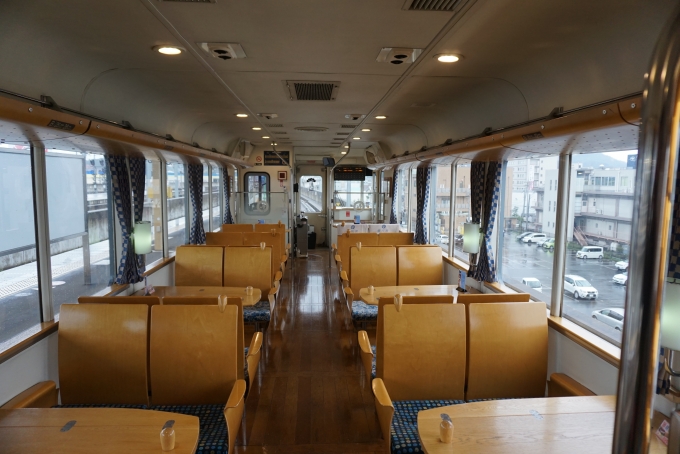 鉄道乗車記録の写真:車内設備、様子(7)        「京都丹後鉄道 KTR708の車内」