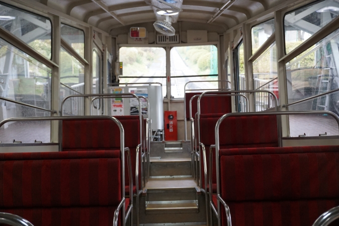 鉄道乗車記録の写真:車内設備、様子(3)        「丹後海陸交通 1車内」