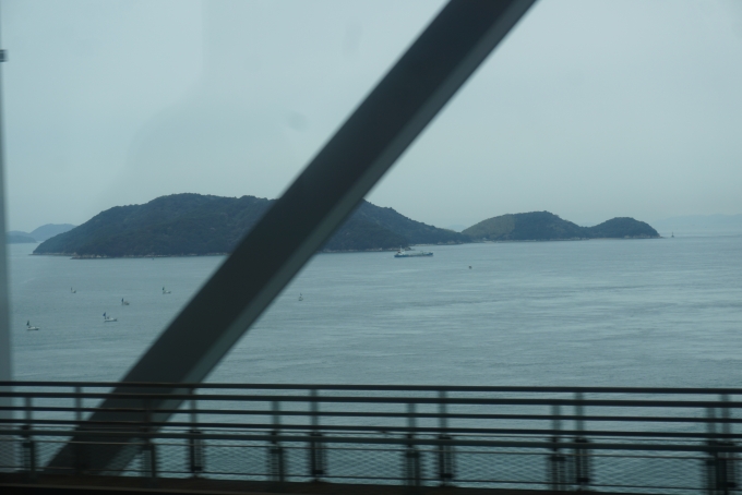鉄道乗車記録の写真:車窓・風景(7)        「瀬戸大橋からの風景1」