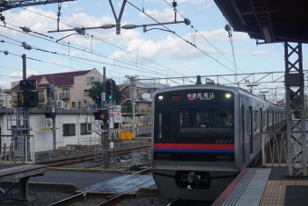 東中山駅から泉岳寺駅の乗車記録(乗りつぶし)写真