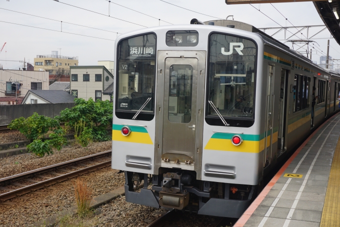 鉄道乗車記録の写真:乗車した列車(外観)(6)        「JR東日本 クモハE127-13」