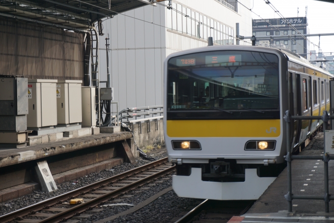 鉄道乗車記録の写真:乗車した列車(外観)(2)        「乗車前に撮影」