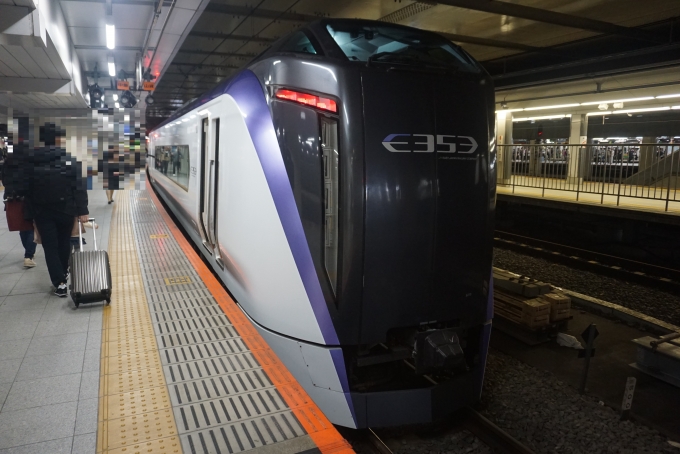 鉄道乗車記録の写真:乗車した列車(外観)(3)        「JR東日本 クモハE353-10」