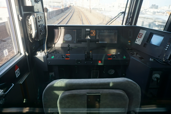 鉄道乗車記録の写真:車内設備、様子(4)        「相模鉄道 20105運転席」