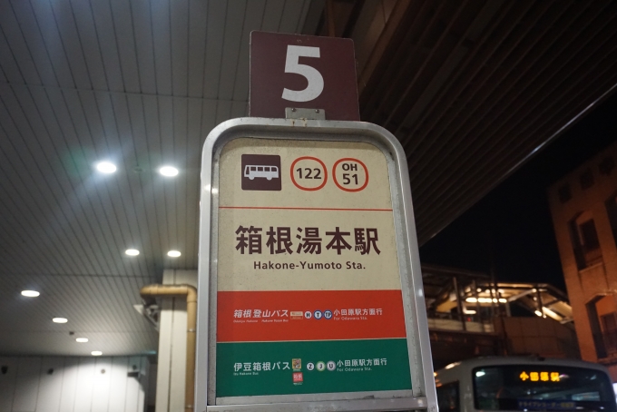鉄道乗車記録の写真:旅の思い出(28)        「小涌園から箱根湯本駅までバスで移動」