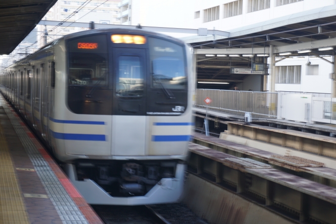 鉄道乗車記録の写真:乗車した列車(外観)(1)          「JR東日本 クハE216-2011」