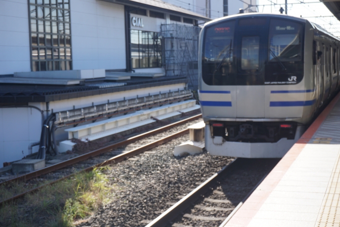 鉄道乗車記録の写真:乗車した列車(外観)(12)        「JR東日本 クハE217-42」