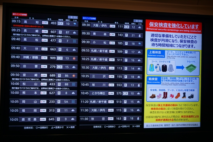 鉄道乗車記録の写真:旅の思い出(6)        「羽田空港出発便」