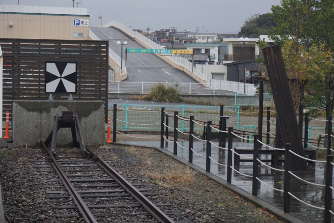 鉄道乗車記録の写真:駅舎・駅施設、様子(30)        「枕崎駅の車止め」