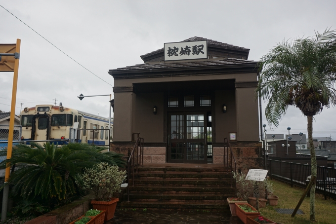 鉄道乗車記録の写真:駅舎・駅施設、様子(33)        「枕崎駅舎その1」