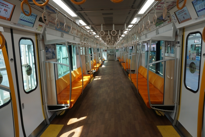 鉄道乗車記録の写真:方向幕・サボ(8)        「小田急電鉄 5401の車内」