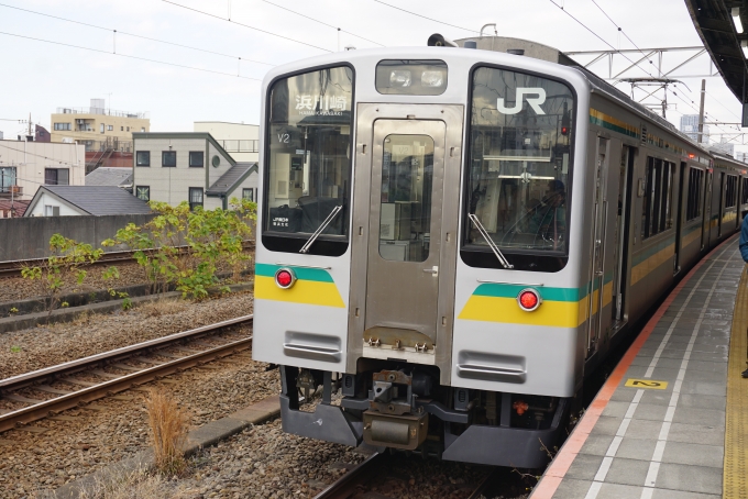 鉄道乗車記録の写真:乗車した列車(外観)(5)        「JR東日本 クモハE127-13」