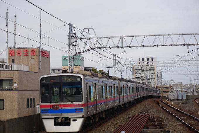 鉄道乗車記録の写真:乗車した列車(外観)(15)        「京成電鉄 3858」