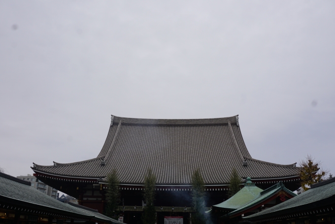 鉄道乗車記録の写真:旅の思い出(8)        「浅草寺の本堂（観音堂）」