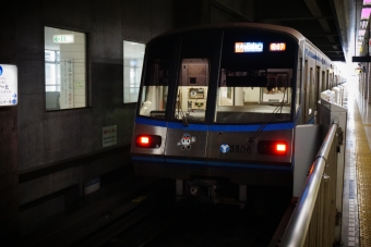 あざみ野駅からセンター北駅:鉄道乗車記録の写真