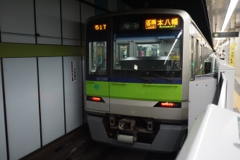 住吉駅から一之江駅の乗車記録(乗りつぶし)写真