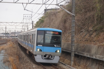 新松戸駅から西日暮里駅:鉄道乗車記録の写真