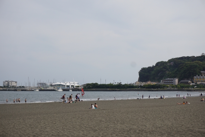 鉄道乗車記録の写真:旅の思い出(5)        「江ノ島海岸」