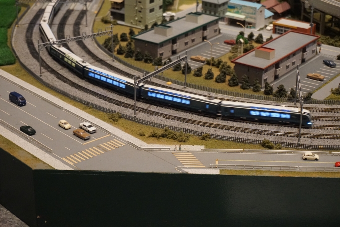 鉄道乗車記録の写真:旅の思い出(24)        「JR東日本E261系サフィール模型」
