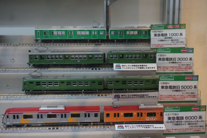 鉄道乗車記録の写真:旅の思い出(27)        「東急電鉄模型」