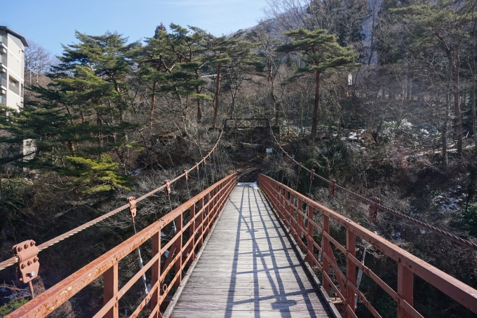 鉄道乗車記録の写真:旅の思い出(29)        「滝見橋の東武鬼怒川線側」