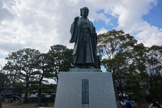 鉄道乗車記録の写真:旅の思い出(3)        「徳川光圀公像」