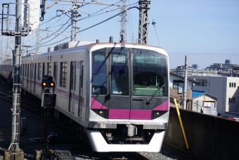 北越谷駅から渋谷駅の乗車記録(乗りつぶし)写真