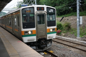 長野原草津口駅から高崎駅の乗車記録(乗りつぶし)写真