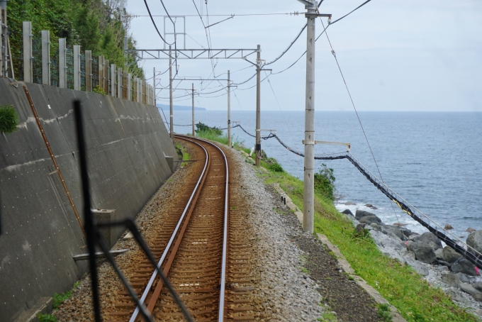 鉄道乗車記録の写真:車窓・風景(8)        「片瀬白田から伊豆稲取間の風景」