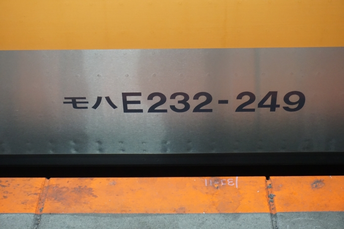 鉄道乗車記録の写真:駅舎・駅施設、様子(1)          「JR東日本 モハE232-249」