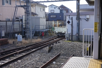 是政駅から武蔵境駅の乗車記録(乗りつぶし)写真