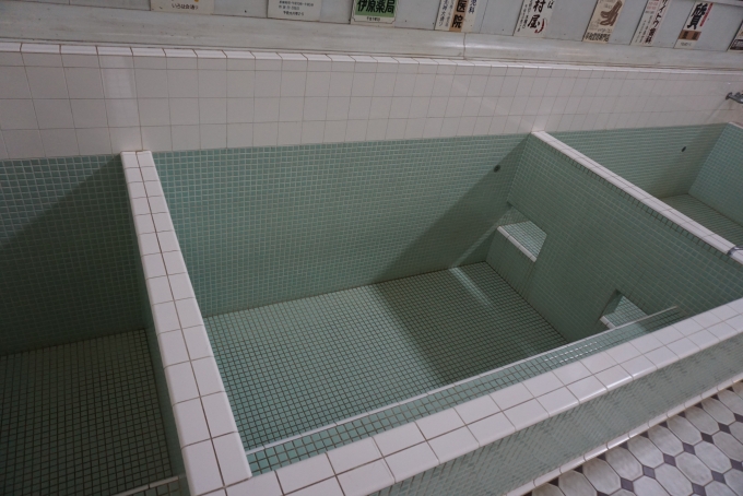 鉄道乗車記録の写真:旅の思い出(11)        「江戸東京たてもの園の子宝湯浴室」